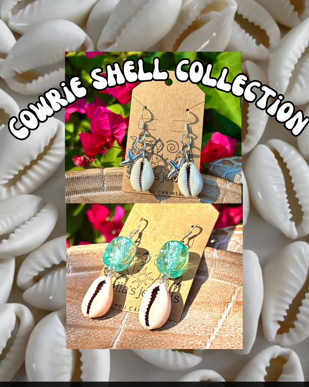 Cowrie shell collection!