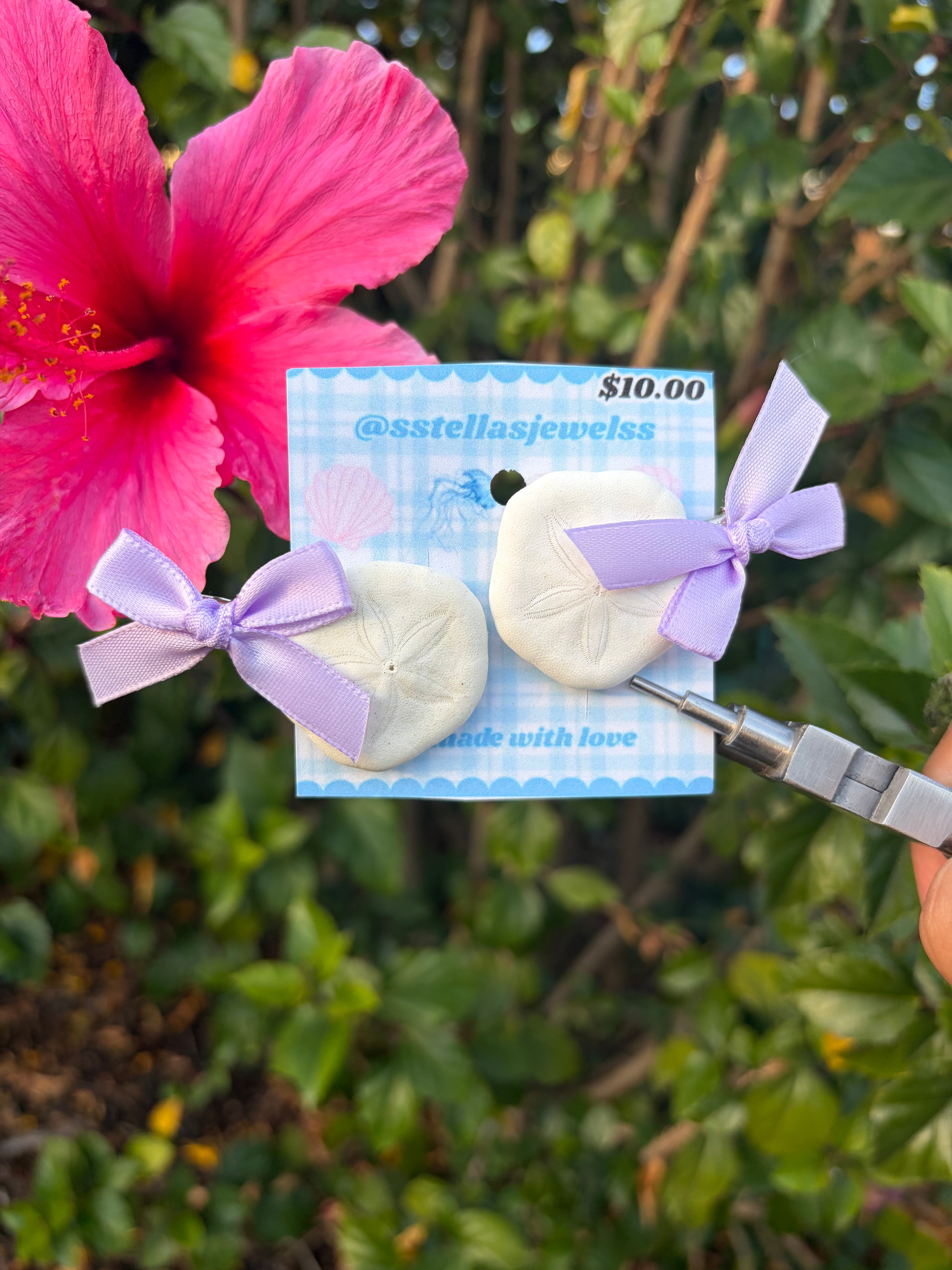 Coastal hair clip set