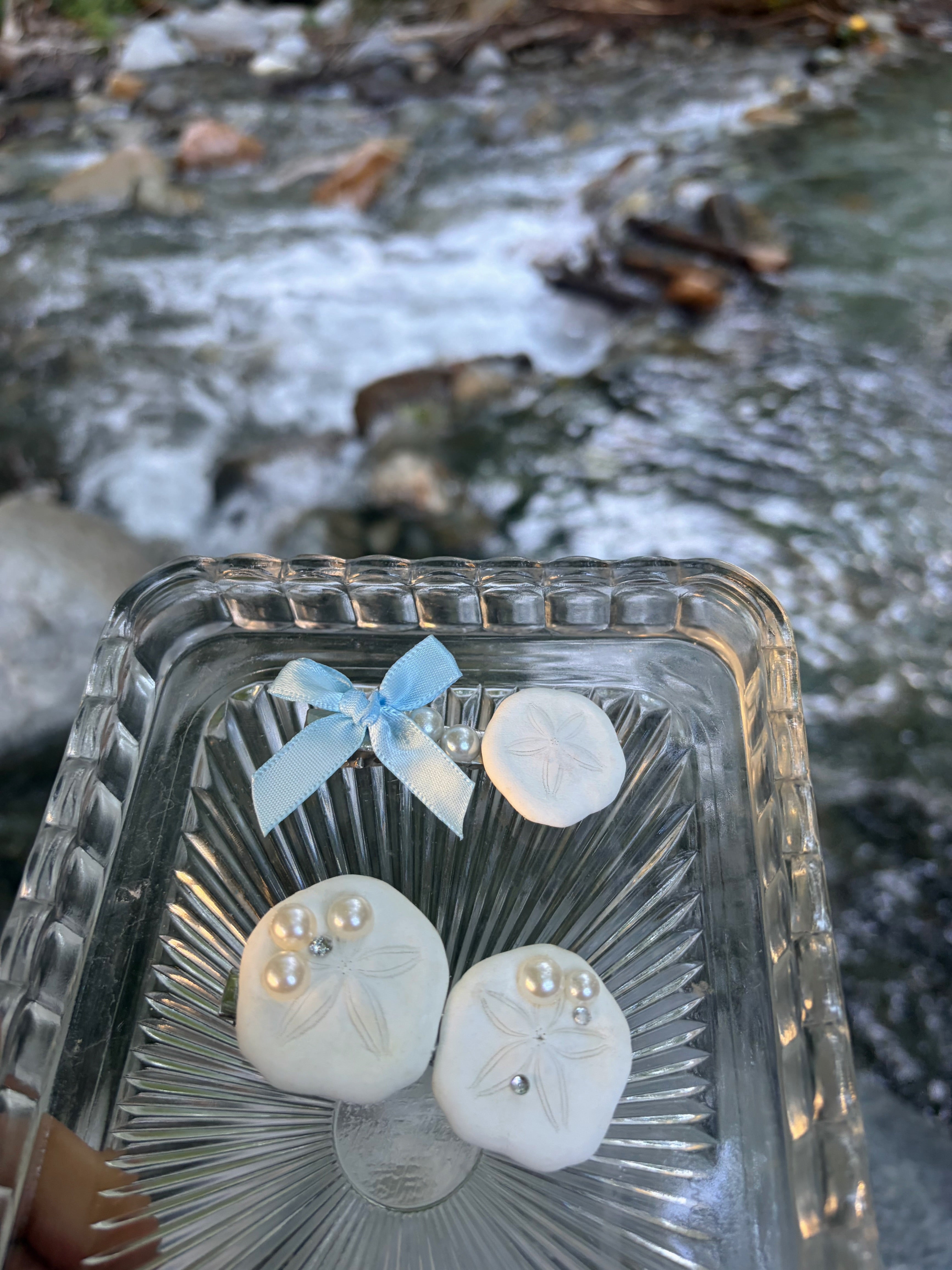 Siren song hair clips