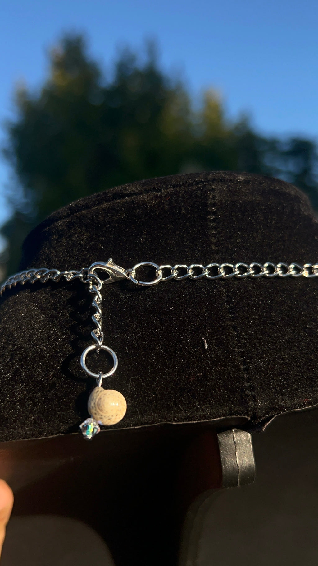 Mercury’s Ammonite Mantle necklace