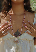 Saltwater Rosé necklace