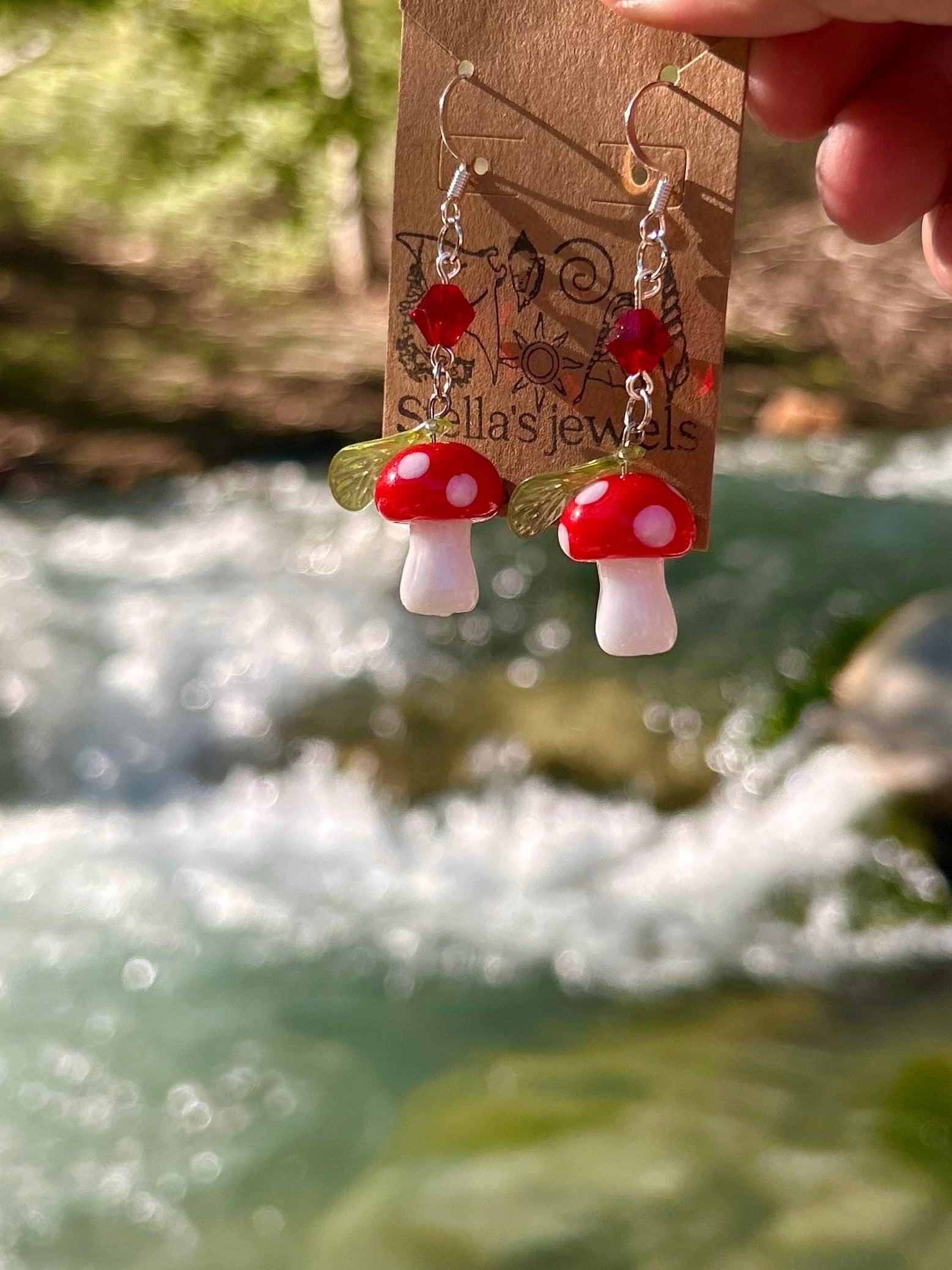 Shroomy earrings