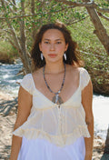 Moonlit cove (necklace & earring set)